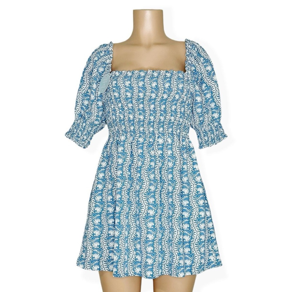 Hill House Blue Mini Dress - Picture 4 of 10